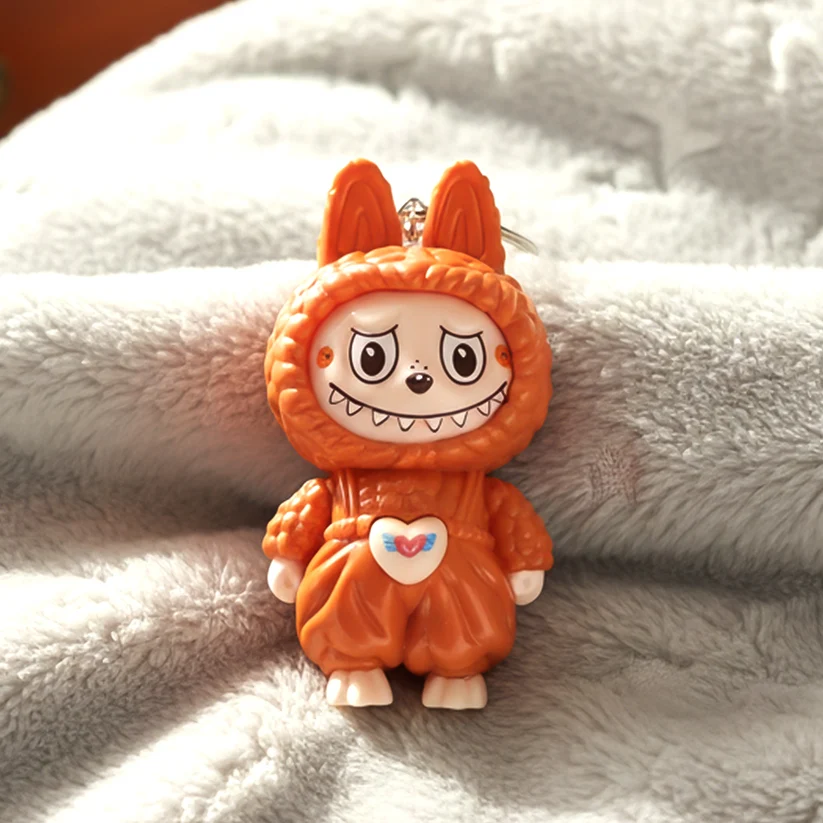 Face Changing Cartoon Keychain Toy – 3 Fun Expressions